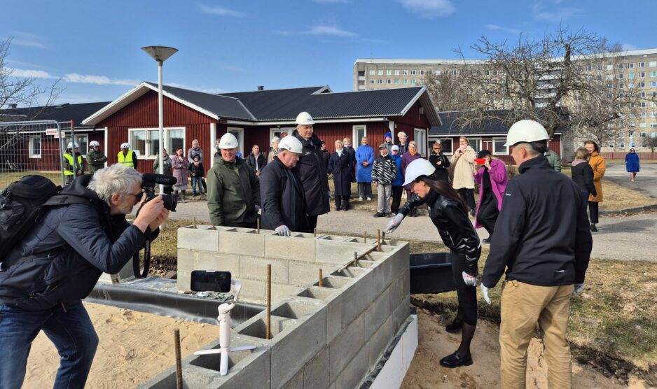 Perekodu uus hoone sai nurgakivi